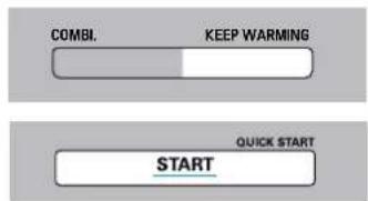 LG MH6384BACS - Keep Warming after AUTO COOK - 1