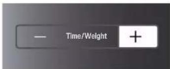 — Time/Weight +