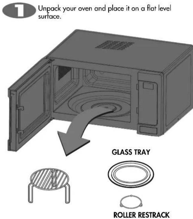 LG MH8042XS - Unpacking &amp; Installing - 1