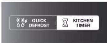 QUICK DEFROST KITCHEN TIMER