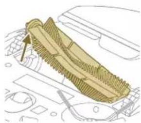 PHILIPS HomeRun 3000 Series Aqua XU3110 - Cleaning the main brush - 2