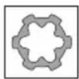 BOSCH MultiTalent 3 MCM3101B - Niedrige Geschwindigkeit, grau mit Antriebswelle - 1