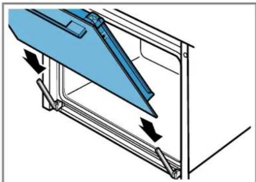 BOSCH HBG7784B1 - Accrocher la porte de l'appareil - 1