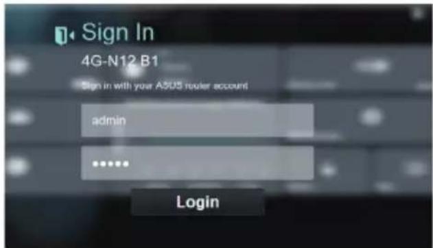 ASUS 4G-N12 B1 - Állítsa be az LTE vezeték nélküli routert. - 7