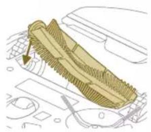 PHILIPS HomeRun 7000 Series Aqua XU7000 - Cleaning the main brush - 6