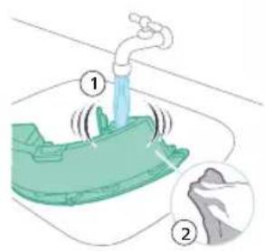 PHILIPS HomeRun 7000 Series Aqua XU7000 - Veepaagi puhastamine - 2