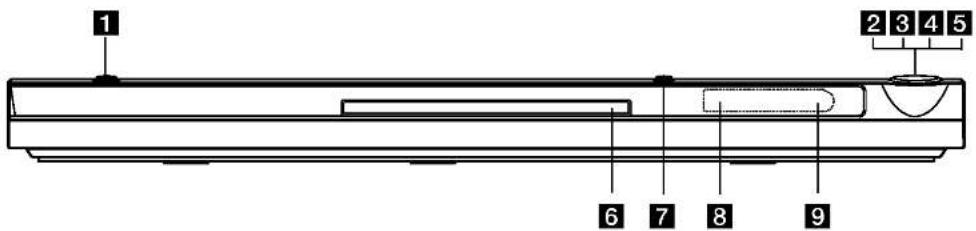 LG DVX163 - Panneau avant - 1