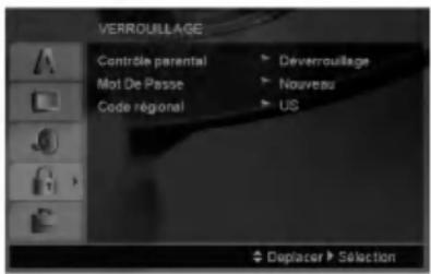 LG DVX163 - BLOQUE (Contrôle des parents) - 1