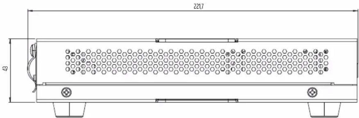 LD Systems AMP 205 - DIMENSIONS - 2