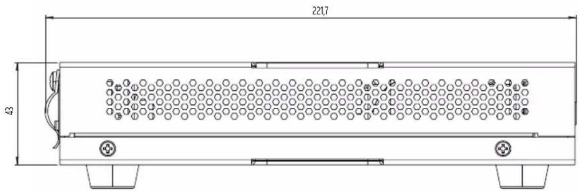 LD Systems AMP 205 - DIMENSIONES - 2