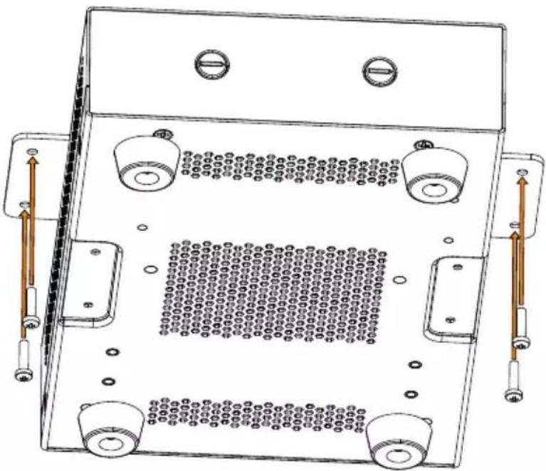 LD Systems AMP 205 - MONTAJE BAJO/SOBRE LA MESA - 1