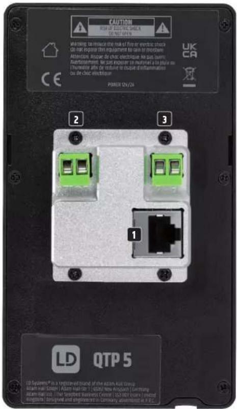 LD Systems QTP 5 - BRANCHEMENTS, UTILISATION ET INDICATEURS - 1