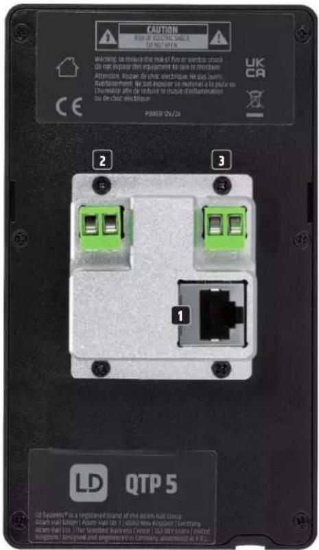 LD Systems QTP 5 - CONEXIONES, CONTROLES E INDICADORES - 1