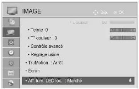 LG 47LE4600 - VARIATION LOCALE DE L'ÉCLAIRAGE - 1