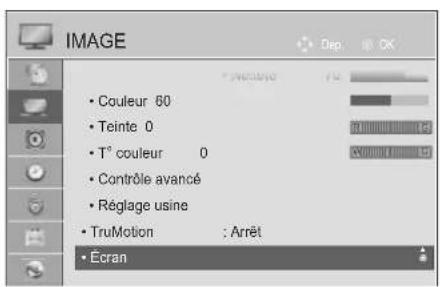 LG 47LE4600 - Réinitialisation de l'écran - 1