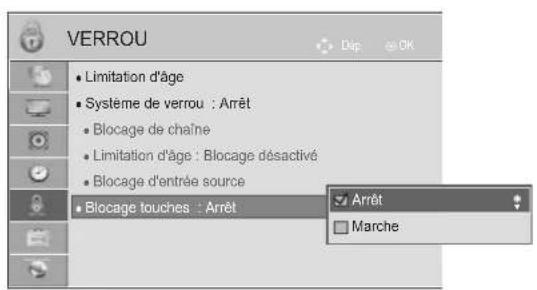 LG 47LE4600 - BLOCAGE DES TOUCHES - 2
