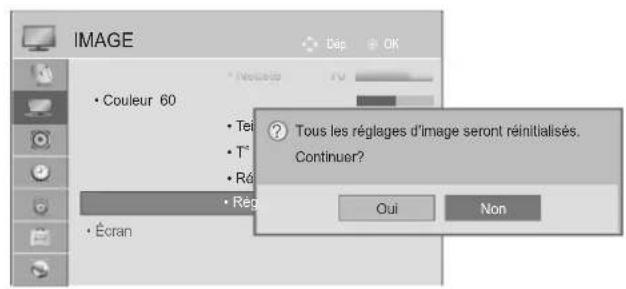LG 47LE4600 - RÉINITIALISATION DE L'IMAGE - 2