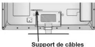 LG 47LE4600 - INSTALLATION DU CAISSON DE BASSE : CAS DU MONTAGE MURAL - 11