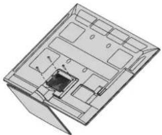 LG 47LE4600 - INSTALLATION DU CAISSON DE BASSE : CAS DU MONTAGE MURAL - 2