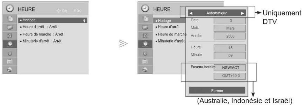 LG 47LE4600 - HORLOGE - 1