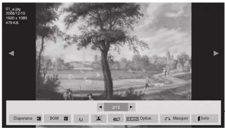 LG 47LE4600 - Visualisation des photos - 2