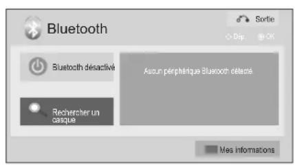 LG 47LE4600 - Connexion d'un nouveau casque Bluetooth - 1