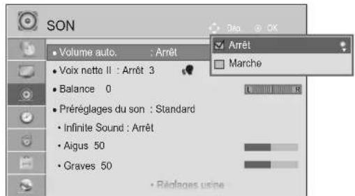 LG 47LE4600 - NIVELAGE AUTOMATIQUE DU VOLUME (VOLUME AUTO.) - 3