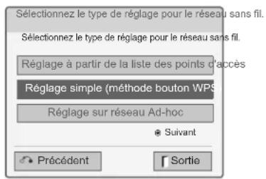 LG 47LE4600 - Réglage simple (méthode bouton WPS) - 1