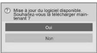 LG 47LE4600 - ■ Lors du réglage de l'option "Mise à jour Auto." - 1