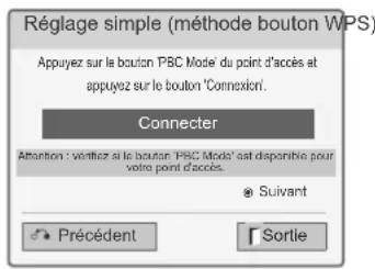LG 47LE4600 - Réglage simple (méthode bouton WPS) - 3