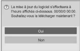 LG 47LE4600 - ■ Lors du réglage de l'option "Mise à jour Auto." - 2