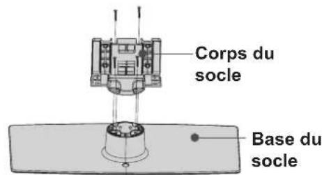LG 47LE4600 - INSTALLATION DU SOCLE - 4