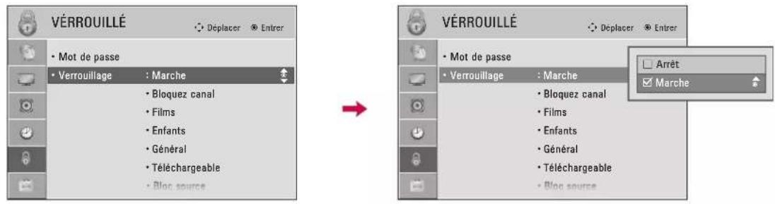 LG 37LD452B - Système de verrouillage - 1