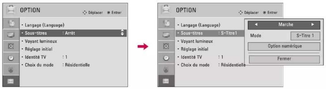 LG 37LD452B - Sous-titres à système de diffusion numérique - 1