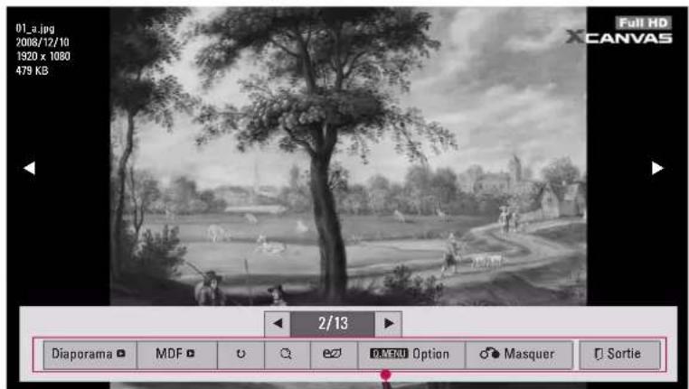 LG 37LD452B - Menu Plein écran - 7