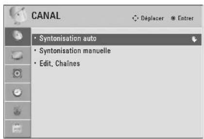 LG 37LD452B - Recherche automatique des chaînes (Syntonisation automatique) - 1