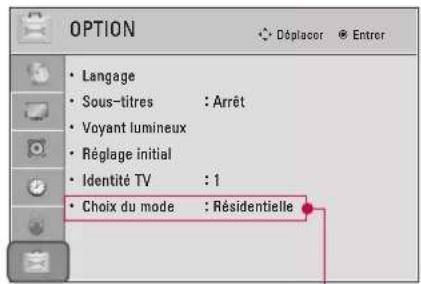 LG 37LD452B - SÉLECTION DES MENUS AFFICHÉS À L'ÉCRAN - 13