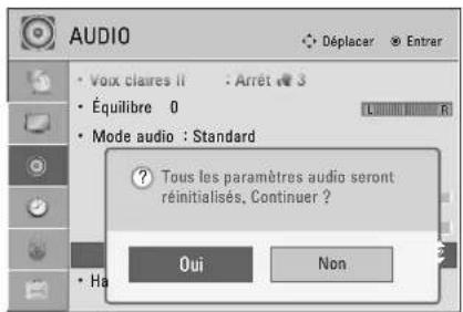 LG 37LD452B - RÉINITIALISATION DU MODE AUDIO - 1
