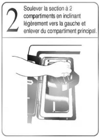 LG WD3632HW - ; E Nettoyage du distributeur - 2