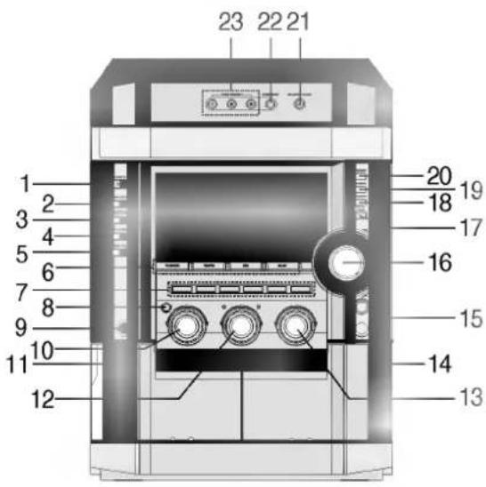 LG FFH-986A - Panneau avant/Panneau arrière - 1
