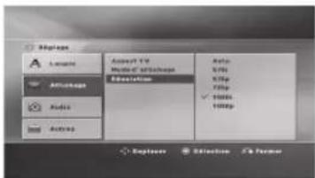 LG ARX5000 - Réglage de la résolution - 3