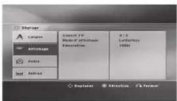 LG ARX5000 - Réglage des paramètres - 2