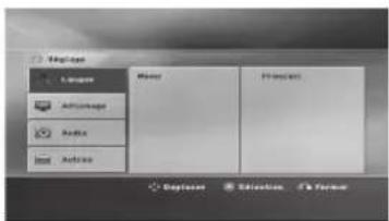 LG ARX5000 - Réglage des paramètres - 1