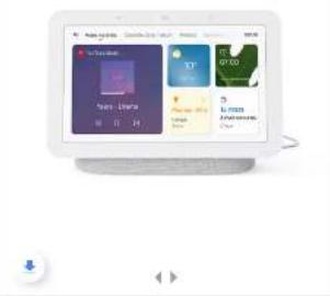 GOOGLE Nest Hub 2nd Gen - Google Nest Hub 2e génération | Écran connecté avec l'Assistant Google - haut parleur avec écran - 1
