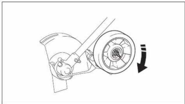 MAKITA EE400MP - 调节刀片深度 - 1