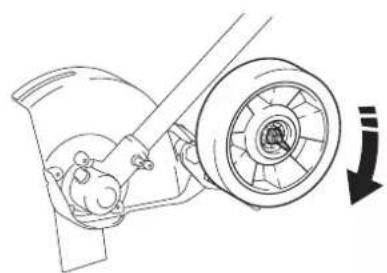 MAKITA EE400MP - Ajustement de la profondeur de la lame - 1