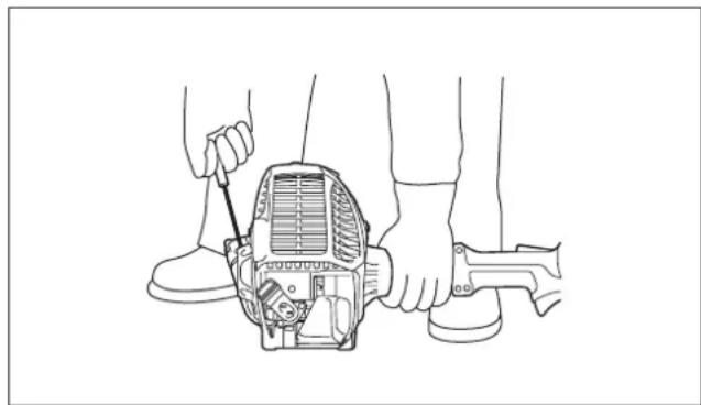 MAKITA EE400MP - Khôi động máy - 1