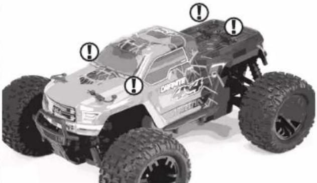 ARRMA SC.TRUCK SENTON BLX3S - Hilfestellung - 19
