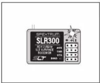 SPEKTRUM SLR300 TEMPEROS SIT SURFACE RECEIVER AVX THY STL BLND 1: