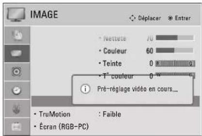 LG 47LD452B - RÉINITIALISATION DE L'IMAGE - 3